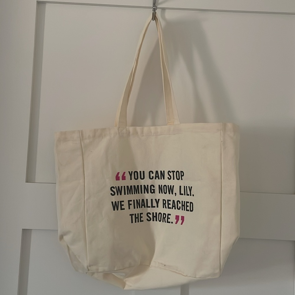 NWT Colleen Hoover Tote Bag - Picture 5 of 6
